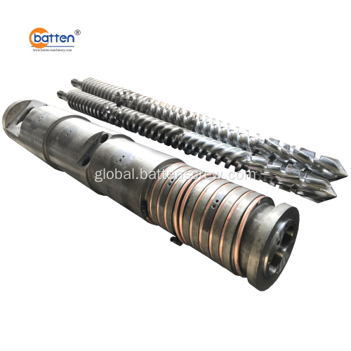 Twin Screw Conical conical twin screw barrel for PVC foam board/sheet Supplier